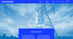 Desktop Screenshot of montelectro.com